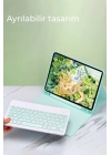 Mey İthalat®   Pad 6 Kılıf KC01 Smart Klavyeli Tablet Kılıfı - Pembe