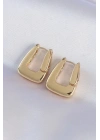 Mey İthalat® Pirinç Gold Renk Kalın Küpe
