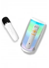 Mey İthalat®  Pluse 6 Mikrofonlu RGB Kablosuz Hoparlör - Beyaz