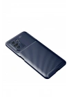 Mey İthalat®   Poco F3 Kılıf Auto Focus Karbon Kapak - Lacivert