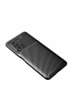 Mey İthalat®   Poco F3 Kılıf Auto Focus Karbon Kapak - Siyah
