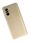 Mey İthalat®   Poco F3 Kılıf First Silikon - Gold