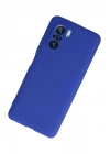 Mey İthalat®   Poco F3 Kılıf First Silikon - Lacivert