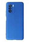 Mey İthalat®   Poco F3 Kılıf First Silikon - Mavi