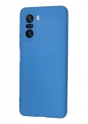 Mey İthalat®   Poco F3 Kılıf Nano içi Kadife Silikon - Mavi