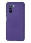 Mey İthalat®   Poco F3 Kılıf Nano içi Kadife Silikon - Mor