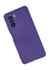 Mey İthalat®   Poco F3 Kılıf Nano içi Kadife Silikon - Mor