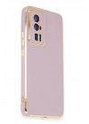 Mey İthalat®   Poco F5 Pro Kılıf Volet Silikon - Mor
