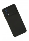 Mey İthalat®   Poco M4 Pro 4G Kılıf Nano içi Kadife Silikon - Siyah