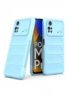 Mey İthalat®   Poco M4 Pro 4G Kılıf Optimum Silikon - Sky Blue