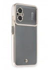 Mey İthalat®   Poco M5 Kılıf Liva Lens Silikon - Beyaz