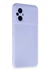 Mey İthalat®   Poco M5 Kılıf Nano içi Kadife Silikon - Lila