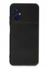 Mey İthalat®   Poco M5 Kılıf Nano içi Kadife Silikon - Siyah