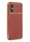 Mey İthalat®   Poco M5 Kılıf Volet Silikon - Kırmızı