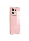 Mey İthalat®   Poco M6 Pro 4G Kılıf Volet Silikon - Pembe