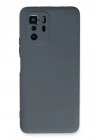 Mey İthalat®   Poco X3 GT Kılıf Nano içi Kadife Silikon - Gri