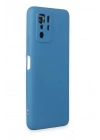 Mey İthalat®   Poco X3 GT Kılıf Nano içi Kadife Silikon - Mavi