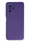 Mey İthalat®   Poco X3 GT Kılıf Nano içi Kadife Silikon - Mor
