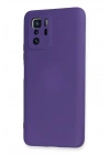 Mey İthalat®   Poco X3 GT Kılıf Nano içi Kadife Silikon - Mor