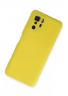 Mey İthalat®   Poco X3 GT Kılıf Nano içi Kadife Silikon - Sarı