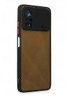 Mey İthalat®   Poco X4 Pro 5G Kılıf Montreal Silikon Kapak - Siyah