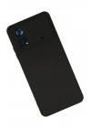 Mey İthalat®   Poco X4 Pro 5G Kılıf Nano içi Kadife Silikon - Siyah