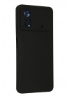 Mey İthalat®   Poco X4 Pro 5G Kılıf Nano içi Kadife Silikon - Siyah
