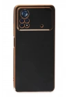 Mey İthalat®   Poco X4 Pro 5G Kılıf Volet Silikon - Siyah