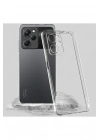 Mey İthalat®   Poco X5 Pro 5G Kılıf Lüx Şeffaf Silikon