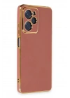 Mey İthalat®   Poco X5 Pro 5G Kılıf Volet Silikon - Kırmızı