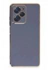 Mey İthalat®   Poco X5 Pro 5G Kılıf Volet Silikon - Mavi