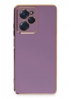 Mey İthalat®   Poco X5 Pro 5G Kılıf Volet Silikon - Mor