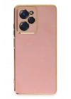 Mey İthalat®   Poco X5 Pro 5G Kılıf Volet Silikon - Pembe