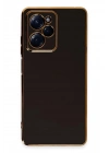 Mey İthalat®   Poco X5 Pro 5G Kılıf Volet Silikon - Siyah