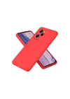 Mey İthalat®   Poco X5 Pro 5G Nano içi Kadife Silikon - Kırmızı