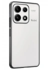 Mey İthalat®   Poco X6 Pro Kılıf  Lensli Silikon - Gümüş
