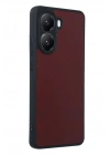 Mey İthalat®   Poco X7 Pro Kılıf Aras Deri Kapak - Bordo