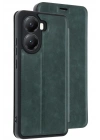Mey İthalat®   Poco X7 Pro Kılıf Flip Cover - Koyu Yeşil