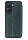 Mey İthalat®   Poco X7 Pro Kılıf Flip Cover - Koyu Yeşil