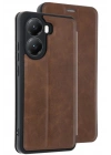 Mey İthalat®   Poco X7 Pro Kılıf Flip Cover - Taba