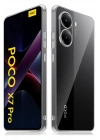 Mey İthalat®   Poco X7 Pro Kılıf Lüx Şeffaf Silikon
