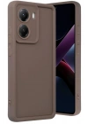 Mey İthalat®   Poco X7 Pro Viera Silikon - Kahverengi