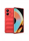 Mey İthalat®  Realme 10 Pro 5G Kılıf Optimum Silikon - Kırmızı