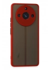 Mey İthalat®  Realme 11 Pro Kılıf Montreal Silikon Kapak - Kırmızı