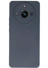 Mey İthalat®  Realme 11 Pro Kılıf Nano içi Kadife Silikon - Gri