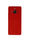 Mey İthalat®  Realme 11 Pro Kılıf Nano içi Kadife Silikon - Kırmızı