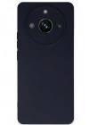 Mey İthalat®  Realme 11 Pro Kılıf Nano içi Kadife Silikon - Lacivert