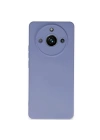 Mey İthalat®  Realme 11 Pro Kılıf Nano içi Kadife Silikon - Lila