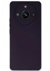 Mey İthalat®  Realme 11 Pro Kılıf Nano içi Kadife Silikon - Mor