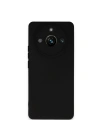 Mey İthalat®  Realme 11 Pro Kılıf Nano içi Kadife Silikon - Siyah